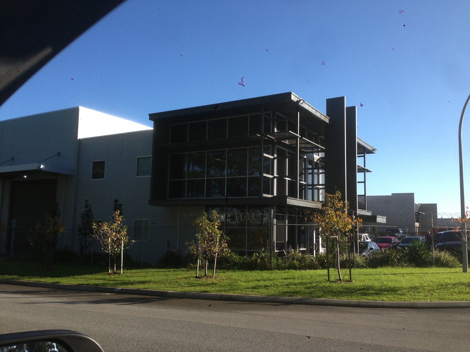 Concrete driveway construction